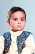 Indian Baby Boy in Traditional Indian Outfit