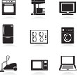 Home electrical appliances , vector illustration
