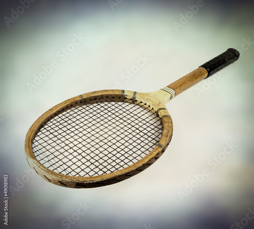 Photo: retro tennis racket retro tennis racket