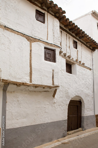 Photo: Cuenca Canete in Spain Castilla la Mancha white house Cuenca Canete in Spain Castilla la Mancha white house