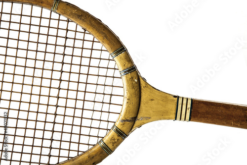 Photo: retro wood tennis racquet retro wood tennis racquet
