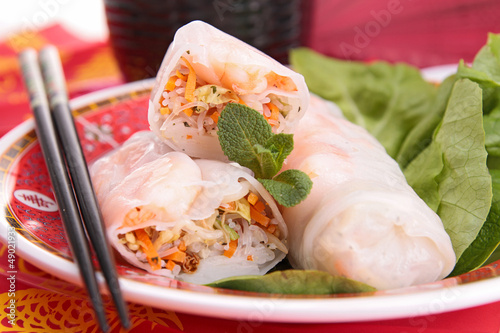 Photo: vietnamese spring roll vietnamese spring roll