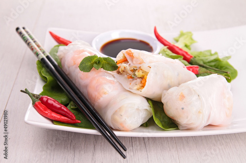 Photo: vietnamese spring roll vietnamese spring roll