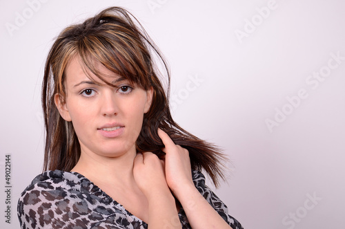 Photo: sexy frau mit langen haaren sexy frau mit langen haaren