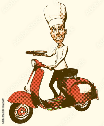 Illustration: Fun chef Fun chef