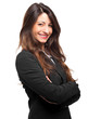 Beautiful young businesswoman portrait