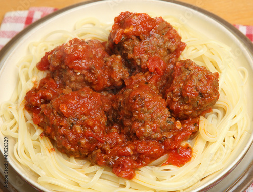 Photo: Meatballs with Pasta Meatballs with Pasta