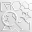 Abstrakte geometrische Gestaltung
