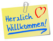 Herzlich Willkommen  #130130-svg02