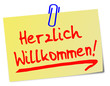 Herzlich Willkommen  #130130-svg01