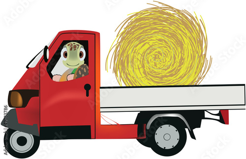 Vector: furgone furgone