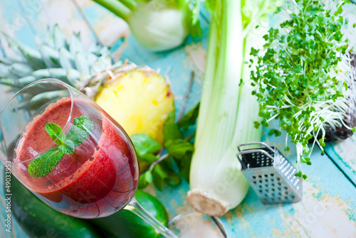 Photo: organic juice organic juice