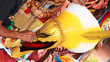 hand make thai mask
