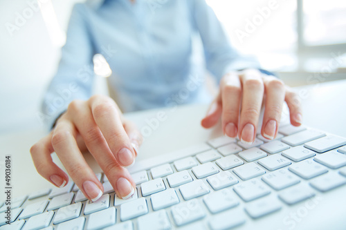 Photo: Busy secretary Busy secretary