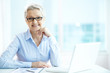 Businesswoman at workplace