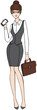 Business lady