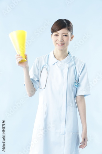 Photo: 看護師・ブルーバック 看護師・ブルーバック