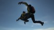 Skydiving video.