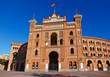 Bullfighting corrida arena in Madrid Spain