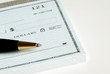 Write the dollar amount on the check