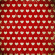 grunge background with hearts