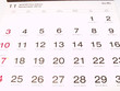 November 2013  Gregorian and lunar calender from Thailand