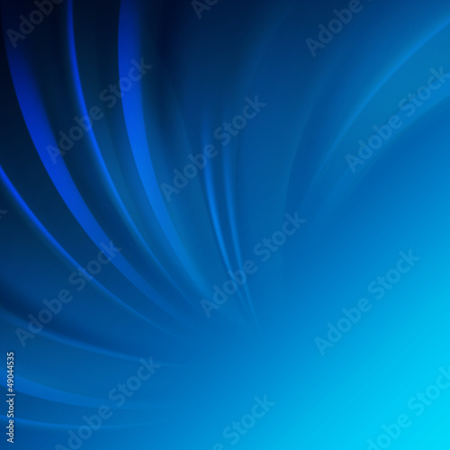 Vector: Smooth wave blue design Smooth wave blue design