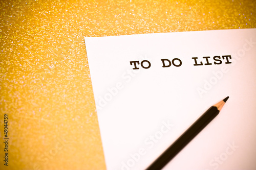 Photo: business to do list business to do list