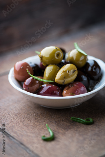 Photo: Marinated Olives Marinated Olives