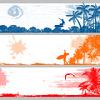 Tropical Summer Banners