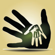 Pay it forward caring hands
