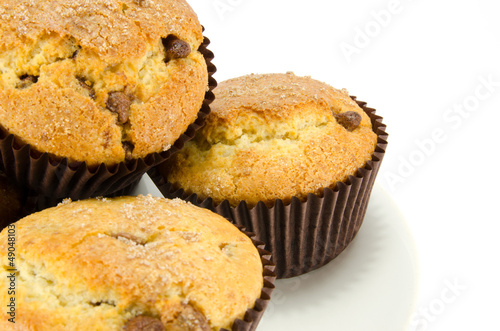 Photo: Choc chip muffins Choc chip muffins