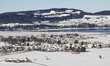 Schwangau city in winter