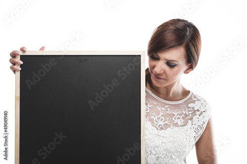 Photo: Leere Tafel Leere Tafel