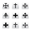 set of different crosses