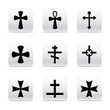 collection of different crosses