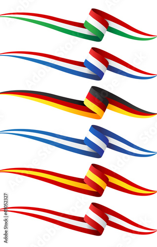Vector: bandiere europa bandiere europa