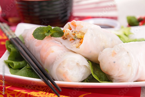 Photo: vietnamese spring roll vietnamese spring roll