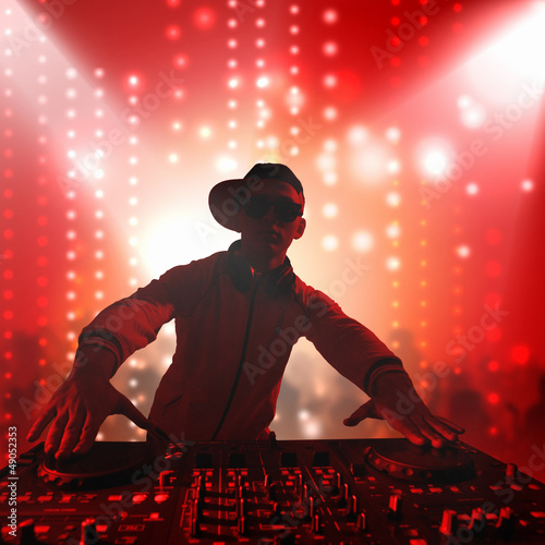 Photo: dj and mixer dj and mixer
