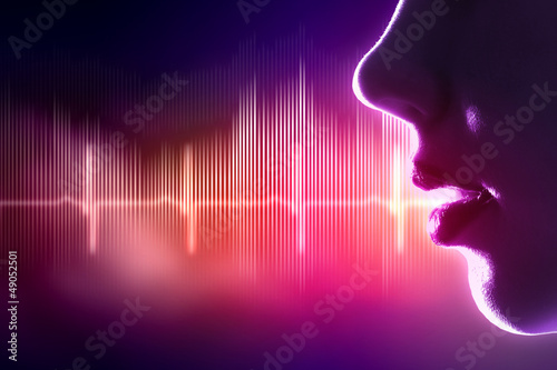 Photo: Sound wave illustration Sound wave illustration