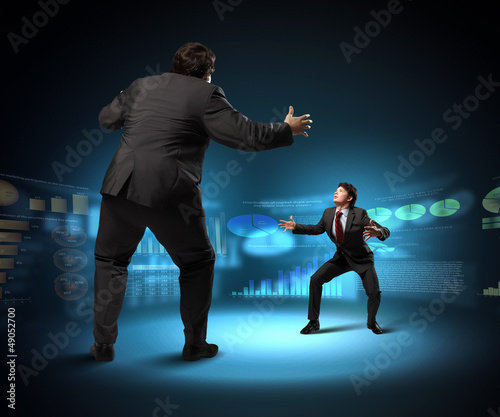 Photo: Business dispute Business dispute