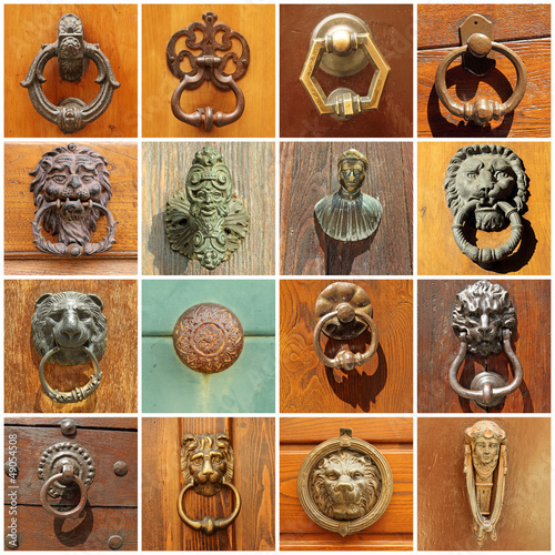 Photo: antique door's decors, Italy antique door's decors, Italy