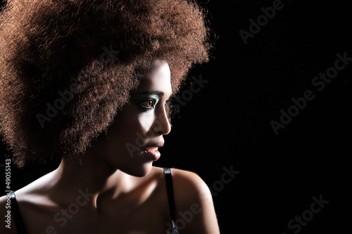Photo: Hübsche afrikanische Frau aus Äthiopien Hübsche afrikanische Frau aus Äthiopien