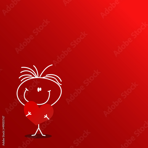Vector: Valentine's Card Valentine's Card