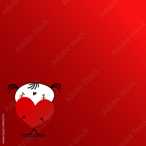 Vector: Valentine's Card Valentine's Card