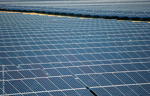 Photo: Solarzellen-Außenanlage Solarzellen-Außenanlage