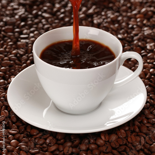 Photo: Heißer Kaffee Heißer Kaffee