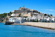 Sa Penya and Dalt Vila districts in Ibiza Town, Balearic Islands