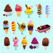Ice cream icons