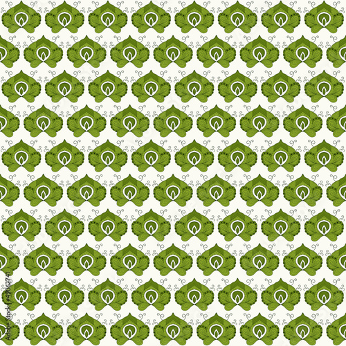Vector: Elegant seamless pattern with flowers, vector illustration Elegant seamless pattern with flowers, vector illustration
